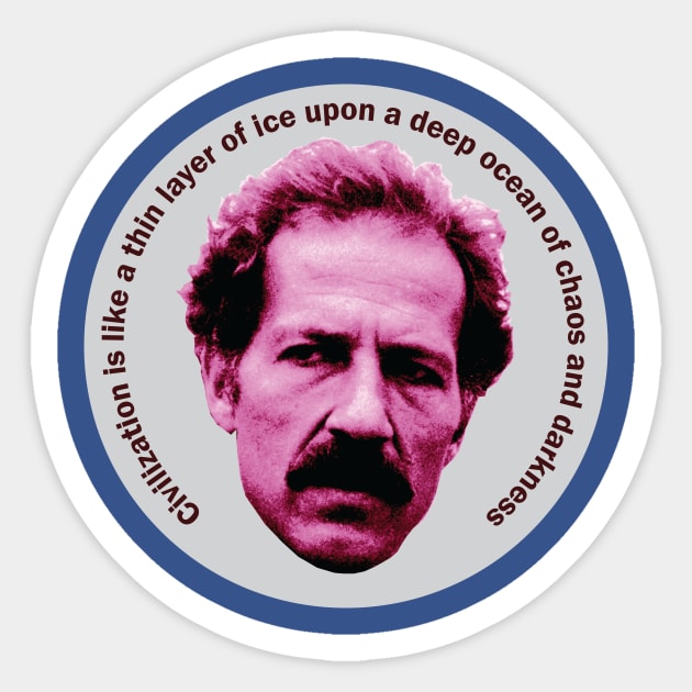 Herzog quote Sticker by Nefarioso